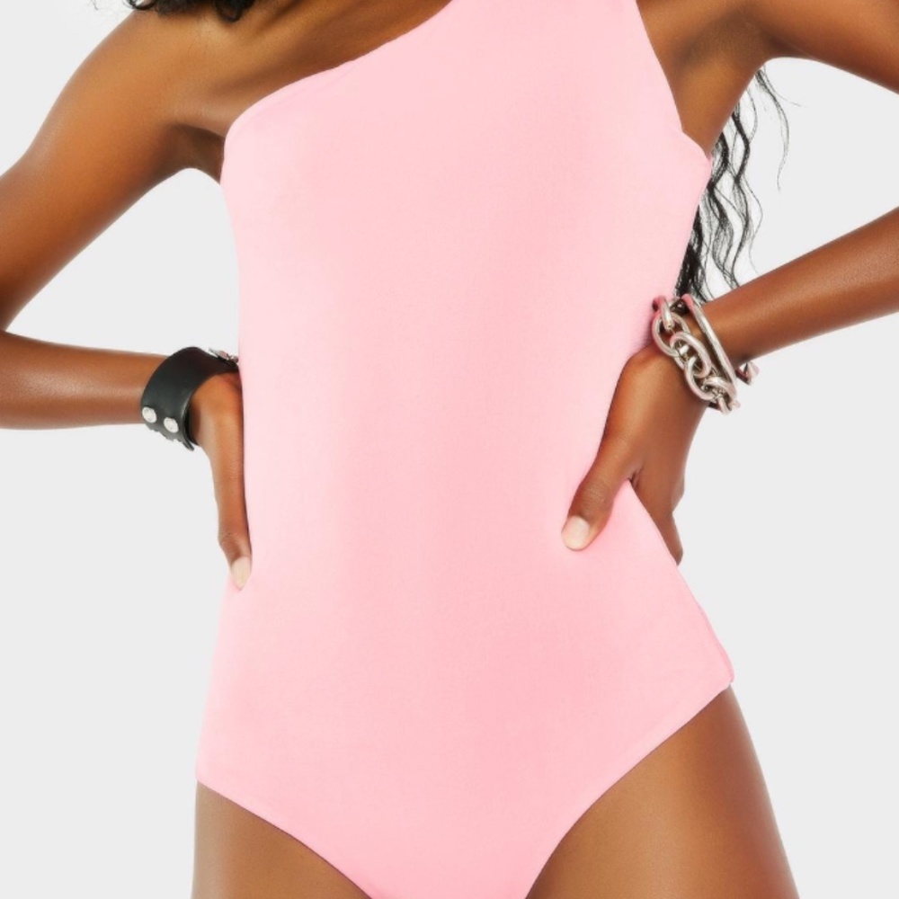 Rose Annie One Shoulder Bodysuit